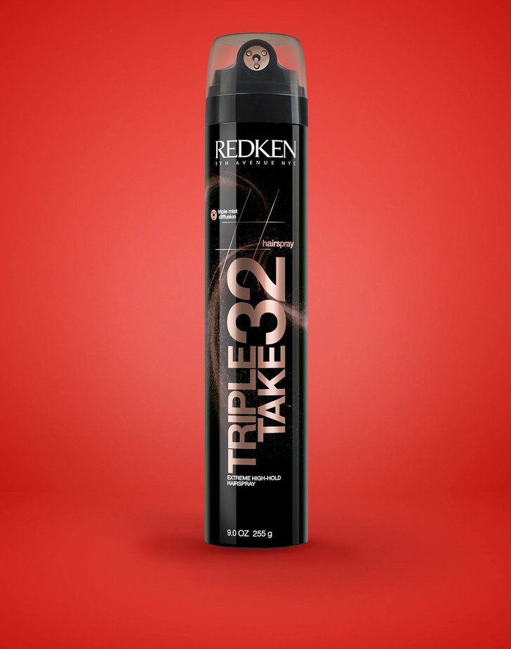Triple Take 32 Extreme High-Hold Hairspray Av Redken