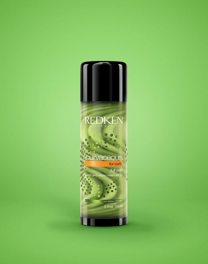 Curvaceous Full Swirl Curly & Wavy Hair Cream Serum Av Redken